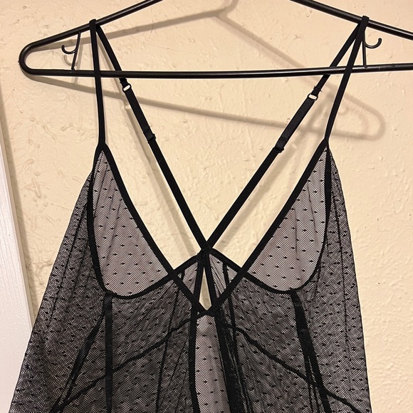 FOREVER21 Black Slip Dress - Picture 2 of 4